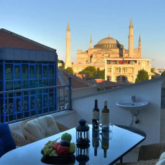 Отель Aparts Sultanahmet балкон