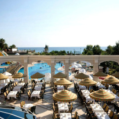 Holiday Garden Resort Турция, Окурджалар - отзывы, цены и фото номеров - забронировать отель Holiday Garden Resort онлайн питание