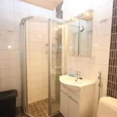 Отель Gella Serviced Apartment Pitajanmaki Финляндия, Хельсинки - отзывы, цены и фото номеров - забронировать отель Gella Serviced Apartment Pitajanmaki онлайн ванная