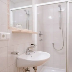 Hotel Restaurant Alpenrose Горнолыжный курорт Ортлер ванная фото 2