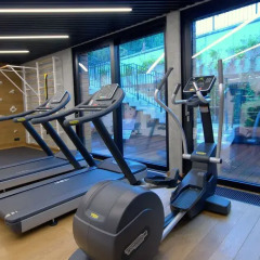 Апартаменты IRS ROYAL APARTMENTS Apartamenty IRS Neptun Park фитнесс-зал фото 4