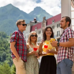Гостиница Golden Tulip Rosa Khutor (Голден Тюлип Роза Хутор) балкон