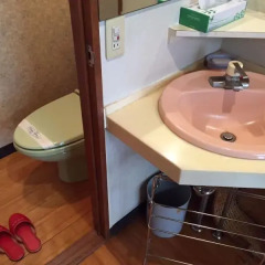 Отель Ryokan Masaya Беппу ванная