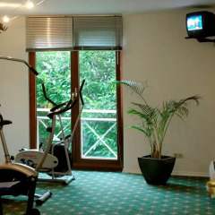 Balance Hotel Leipzig Alte Messe фитнесс-зал