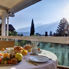 Отель Wellnesshotel Glanzhof Марленго балкон
