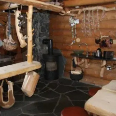 Отель Engholm Husky Design Lodge питание