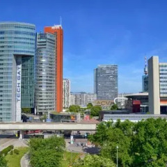 Отель ARCOTEL Kaiserwasser Vienna балкон