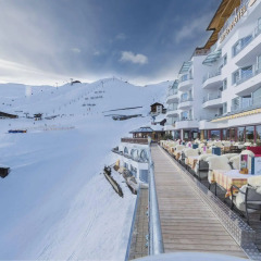 Отель Alpenhotel Enzian Австрия, Зёльден - отзывы, цены и фото номеров - забронировать отель Alpenhotel Enzian онлайн приотельная территория