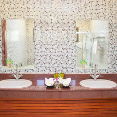 Отель Baan Dork Bua Villa Таиланд, Самуи - отзывы, цены и фото номеров - забронировать отель Baan Dork Bua Villa онлайн ванная фото 2