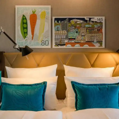 Отель Motel One Leipzig-Post комната для гостей