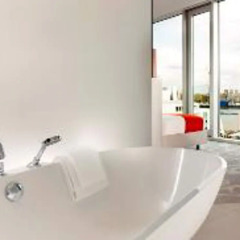 Отель art'otel cologne, by Park Plaza Германия, Кёльн - 4 отзыва об отеле, цены и фото номеров - забронировать отель art'otel cologne, by Park Plaza онлайн ванная