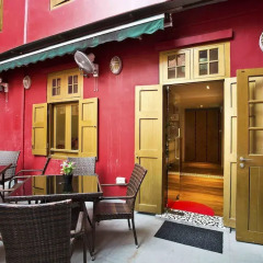 Capsule Pod Boutique Hostel Сингапур балкон