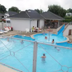 Отель Skovlund Camping & Cottages Боркоп бассейн фото 3