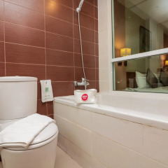 Nida Rooms Travelller Dindaeng 229 At Lantana Hotel Resort Бангкок ванная