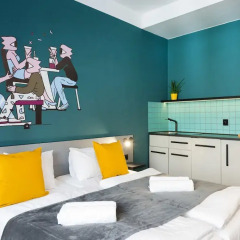 Отель Aparthouse Wozna 11 Old Town Польша, Познань - отзывы, цены и фото номеров - забронировать отель Aparthouse Wozna 11 Old Town онлайн комната для гостей фото 2