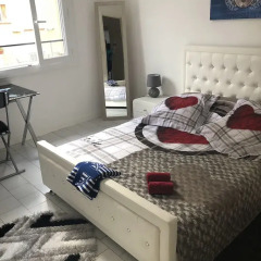 Отель Chambre d'hote Parc Gorbella Ницца комната для гостей фото 2