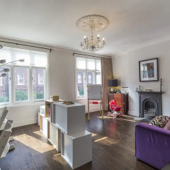 Отель Veeve Stylish 4 Bed Family Home On Lisburne Road Hampstead Лондон комната для гостей фото 2