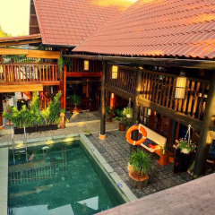 Отель Hidden Beach Pool Villas Хойан бассейн