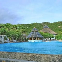 Отель Long Hai Beach Resort пляж фото 2