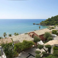 Отель Corfu Glyfada Menigos Resort пляж фото 5