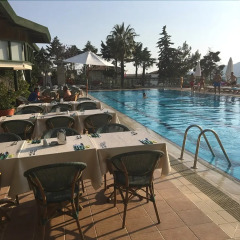 Happy Hotel Kalkan Турция, Калкан - отзывы, цены и фото номеров - забронировать отель Happy Hotel Kalkan онлайн бассейн фото 2