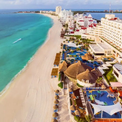 Отель Club Solaris Cancun - Premier All Inclusive пляж