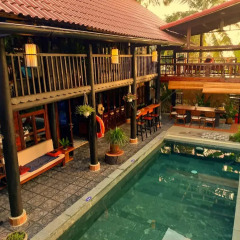 Отель Hidden Beach Pool Villas Хойан бассейн фото 2