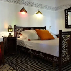 Отель Riad Razane Марокко, Фес - отзывы, цены и фото номеров - забронировать отель Riad Razane онлайн комната для гостей фото 4