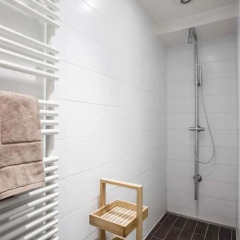 Отель Folie Mericourt Apartment Франция, Париж - отзывы, цены и фото номеров - забронировать отель Folie Mericourt Apartment онлайн ванная