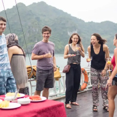 Отель Rosa Cruise Halong фитнесс-зал