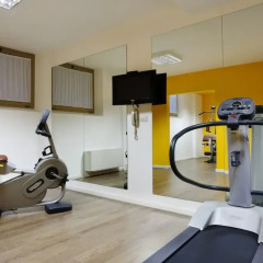Отель Holiday Inn Genoa City Генуя фитнесс-зал фото 4