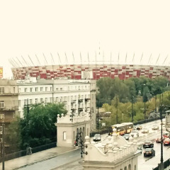 Апартаменты Bizzi LuxCenter View Studio балкон