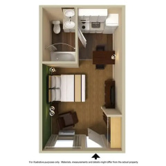 Отель Extended Stay America San Jose - Milpitas McCarthy Ranch балкон
