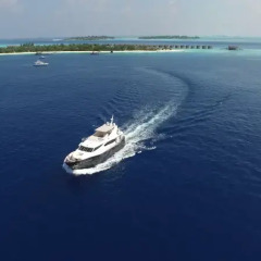 Отель Fantom Luxury Yacht Мальдивы, Остров Гасфинолу - отзывы, цены и фото номеров - забронировать отель Fantom Luxury Yacht онлайн пляж фото 2