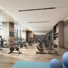 Zhangjiagang Marriott Hotel фитнесс-зал фото 3