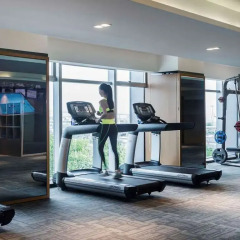 Отель Pullman Guangzhou Baiyun Airport фитнесс-зал