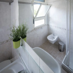 Отель Residence Verbena Римини ванная фото 2