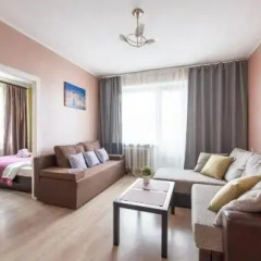 Гостиница MneNaSutki Leningradskiy prospect комната для гостей фото 3