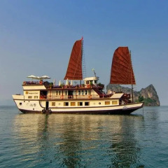 Отель Dragon Pearl Junk Halong пляж фото 2
