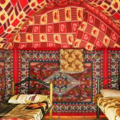 Отель Jabal Rum Camp сауна