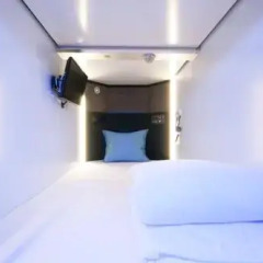 Spa & Capsule Hotel GrandPark-Inn Yokohama комната для гостей фото 4