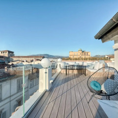 Отель Duomo Luxury Terrace Италия, Флоренция - отзывы, цены и фото номеров - забронировать отель Duomo Luxury Terrace онлайн балкон