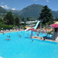 Отель Sunwaychalets Lago di Lugano Порлецца бассейн фото 2