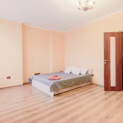 Отель Flathome24 Ladozhsky Vokzal Санкт-Петербург комната для гостей фото 2