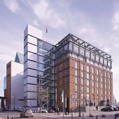 Отель Ginn Hotel Hamburg Elbspeicher Германия, Гамбург - отзывы, цены и фото номеров - забронировать отель Ginn Hotel Hamburg Elbspeicher онлайн вид на фасад