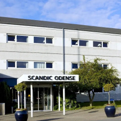Отель Scandic Odense Оденсе вид на фасад