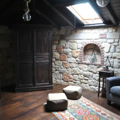 Отель Halkidiki Luxurious Stonehouses интерьер отеля
