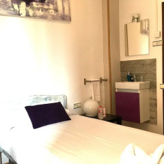 Отель La Palmera Hostal Барселона в номере