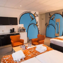 Amsterdam Teleport Hotel в номере фото 2