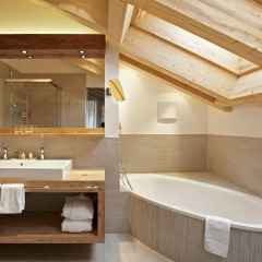 Отель Europe Hotel & Spa Швейцария, Церматт - отзывы, цены и фото номеров - забронировать отель Europe Hotel & Spa онлайн ванная фото 2